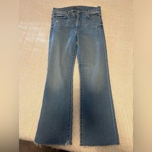 Joes cropped flare jeans